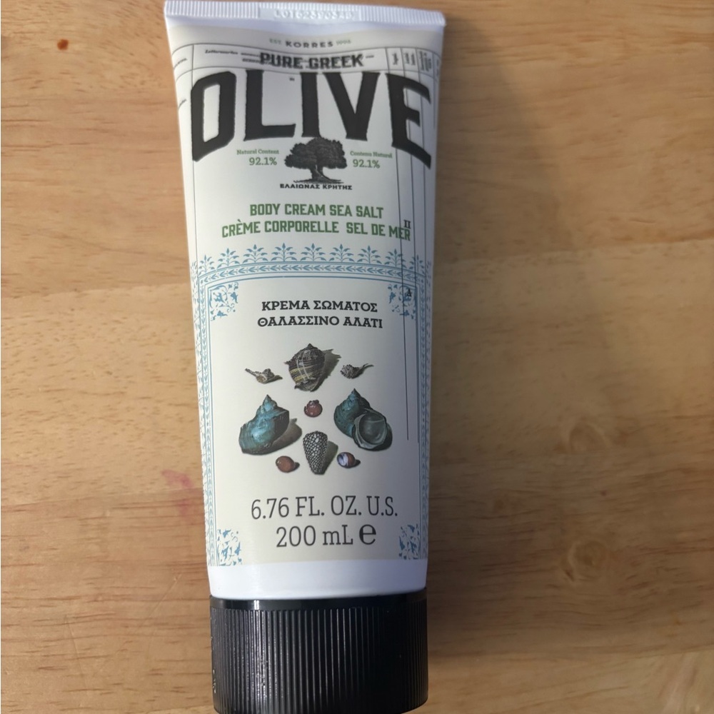 New Korres Black Moisturizer Grooming Cream